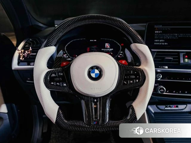 BMW X4M (G02) 2021 Черный из Кореи, фото 2