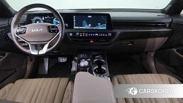 Kia K8 Hybrid 2023 Серый из Кореи, фото 2