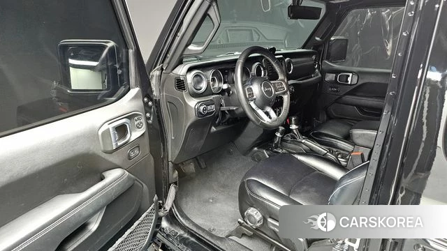 Jeep Wrangler (JL) 2023 Черный из Кореи, фото 2