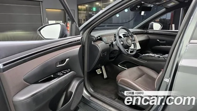 Hyundai Tucson Hybrid (NX4) 2021 Серый из Кореи, фото 2