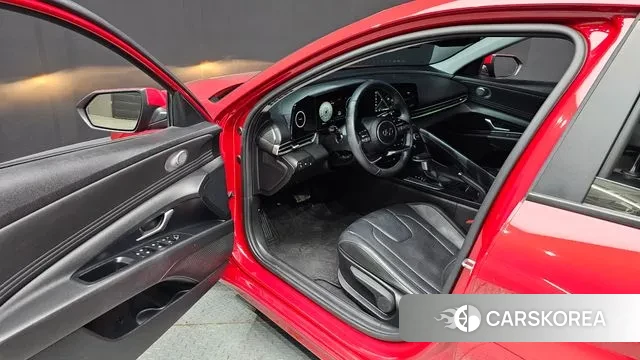 Hyundai Avante (CN7) 2021 Красный из Кореи, фото 2