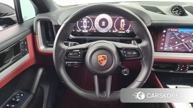 Porsche Cayenne (PO536) 2023 Черный из Кореи, фото 2