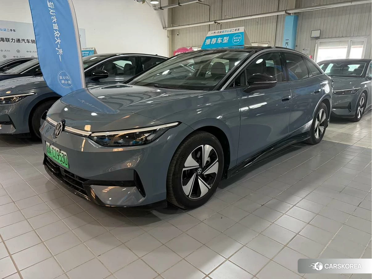 Volkswagen ID.7 VIZZION 2023 Синий из Китая, фото 2