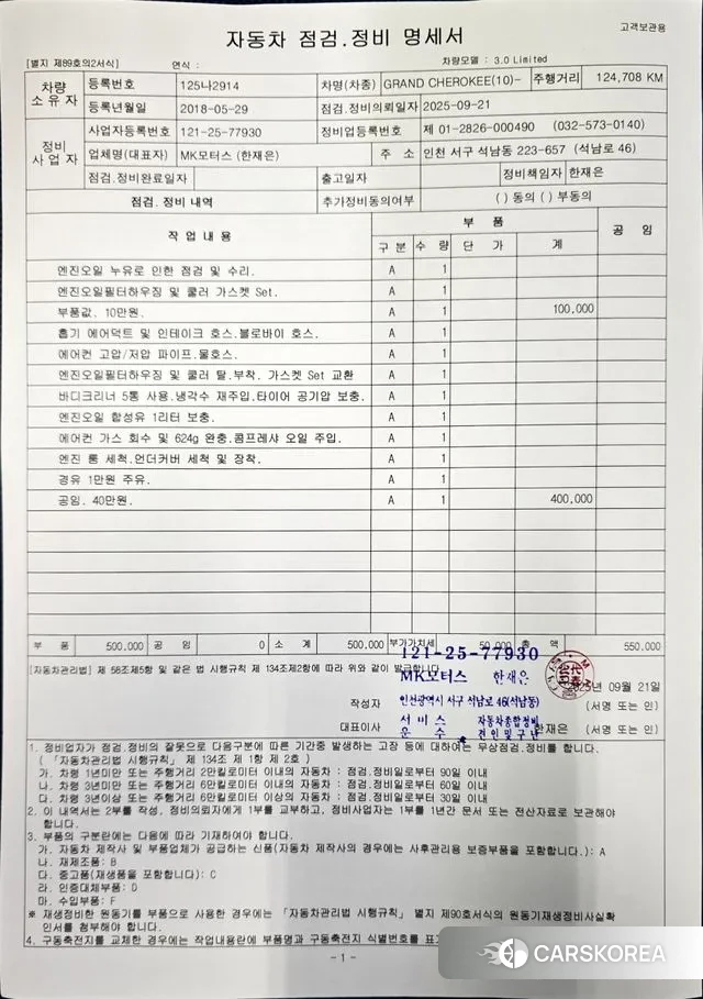 Jeep Grand Cherokee 2018 Черный из Кореи, фото 2