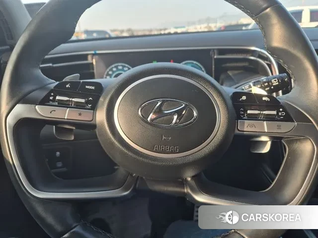 Hyundai Tucson Hybrid (NX4) 2021 Белый из Кореи, фото 2