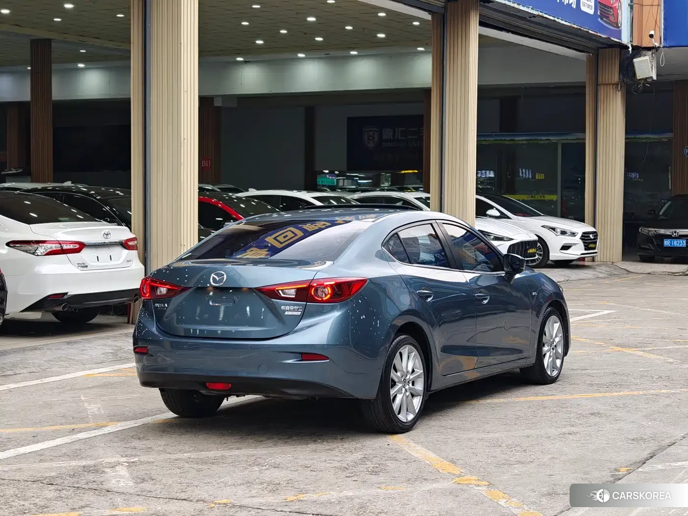 Mazda 3 2018 Синий из Китая, фото 2