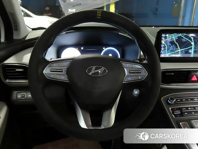 Hyundai The New Santa Fe 2022 Белый из Кореи, фото 2