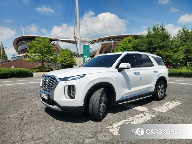 Hyundai Palisade 2021 Белый из Кореи, фото 2