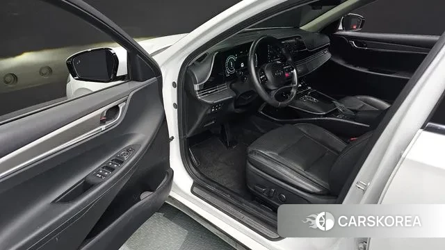 Hyundai The New Grandeur IG Hybrid 2021 Белый из Кореи, фото 2