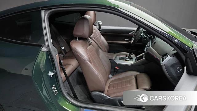 BMW 4 Series (G22) 2022 Зеленый из Кореи, фото 2