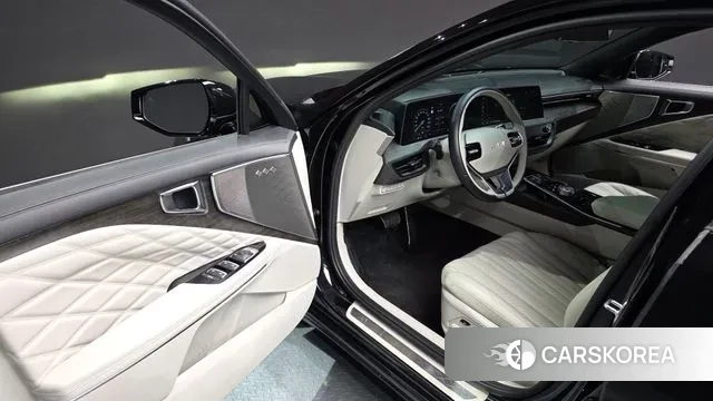 Kia K8 2021 Черный из Кореи, фото 2