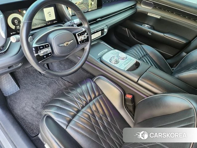 Genesis G90 (RS4) 2022 Темно-зеленый из Кореи, фото 2
