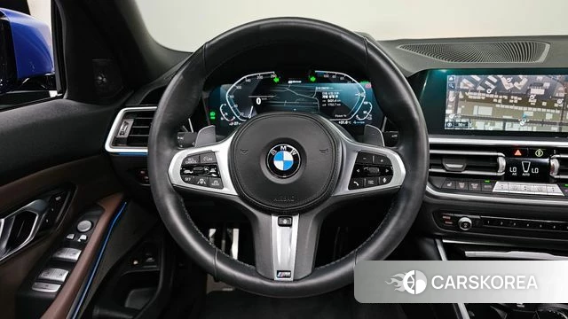 BMW 3 Series (G20) 2021 Синий из Кореи, фото 2