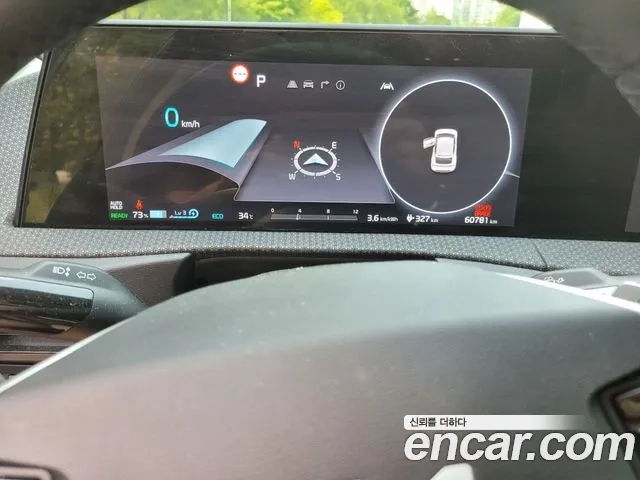 Kia EV6 2022 Серебристо-серый из Кореи, фото 2