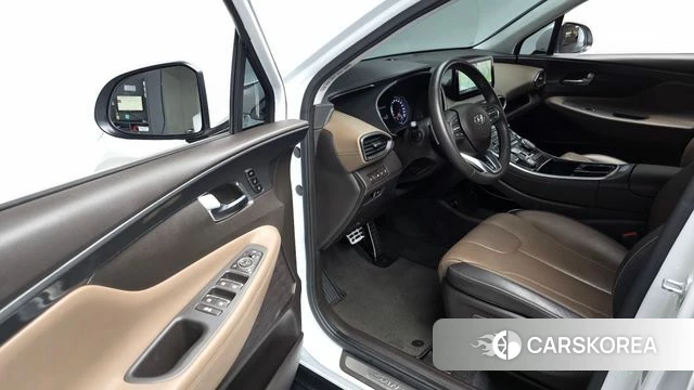 Hyundai The New Santa Fe 2023 Белый из Кореи, фото 2