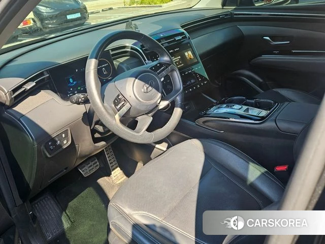 Hyundai Tucson Hybrid (NX4) 2022 Серый из Кореи, фото 2