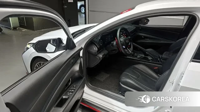 Hyundai Avante (CN7) 2021 Белый из Кореи, фото 2