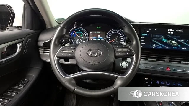 Hyundai The New Grandeur IG Hybrid 2021 Белый из Кореи, фото 2