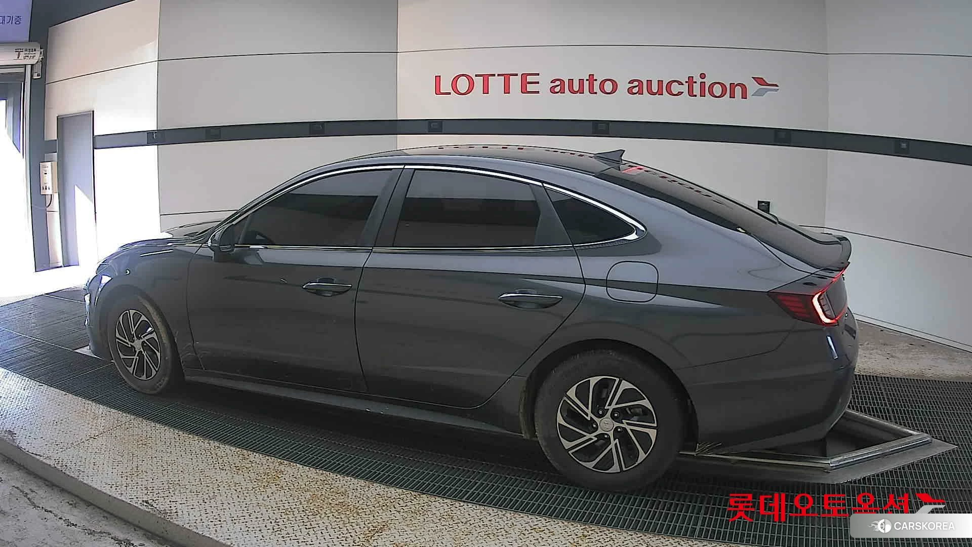 Hyundai Sonata Hybrid 2022 Nocturne Grey Metallic из Кореи, фото 2