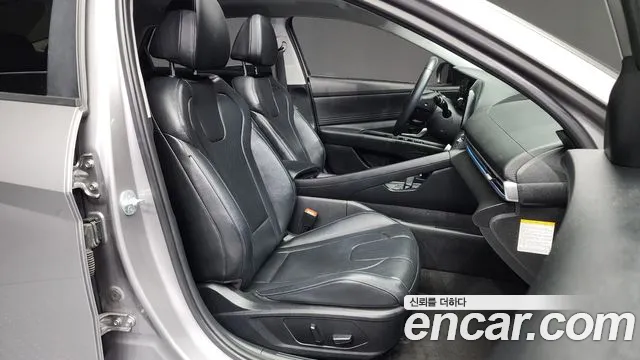 Hyundai The New Avante Hybrid (CN7) 2023 Серебристо-серый из Кореи, фото 2