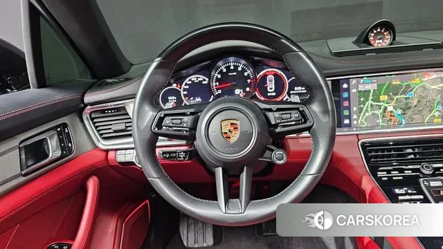 Porsche Panamera (971) 2022 Черный из Кореи, фото 2