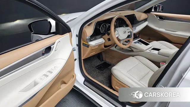 Hyundai The New Grandeur IG Hybrid 2020 Белый из Кореи, фото 2