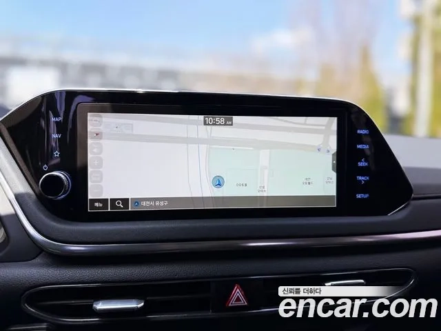 Hyundai Sonata Hybrid (DN8) 2021 Белый из Кореи, фото 2