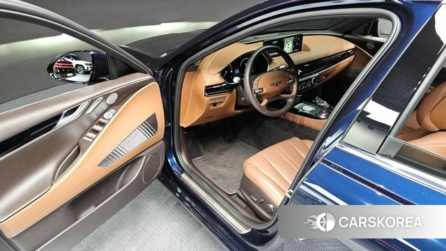 Genesis G80 (RG3) 2022 Синий из Кореи, фото 2