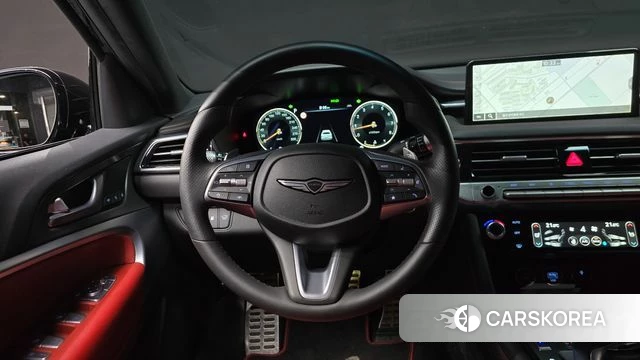 Genesis The New G70 2023 Черный из Кореи, фото 2