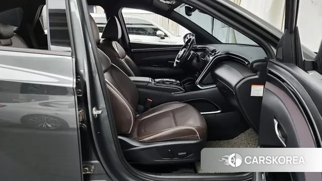 Hyundai Tucson Hybrid (NX4) 2021 Серый из Кореи, фото 2