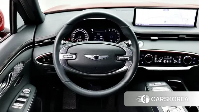 Genesis GV70 2021 Красный из Кореи, фото 2