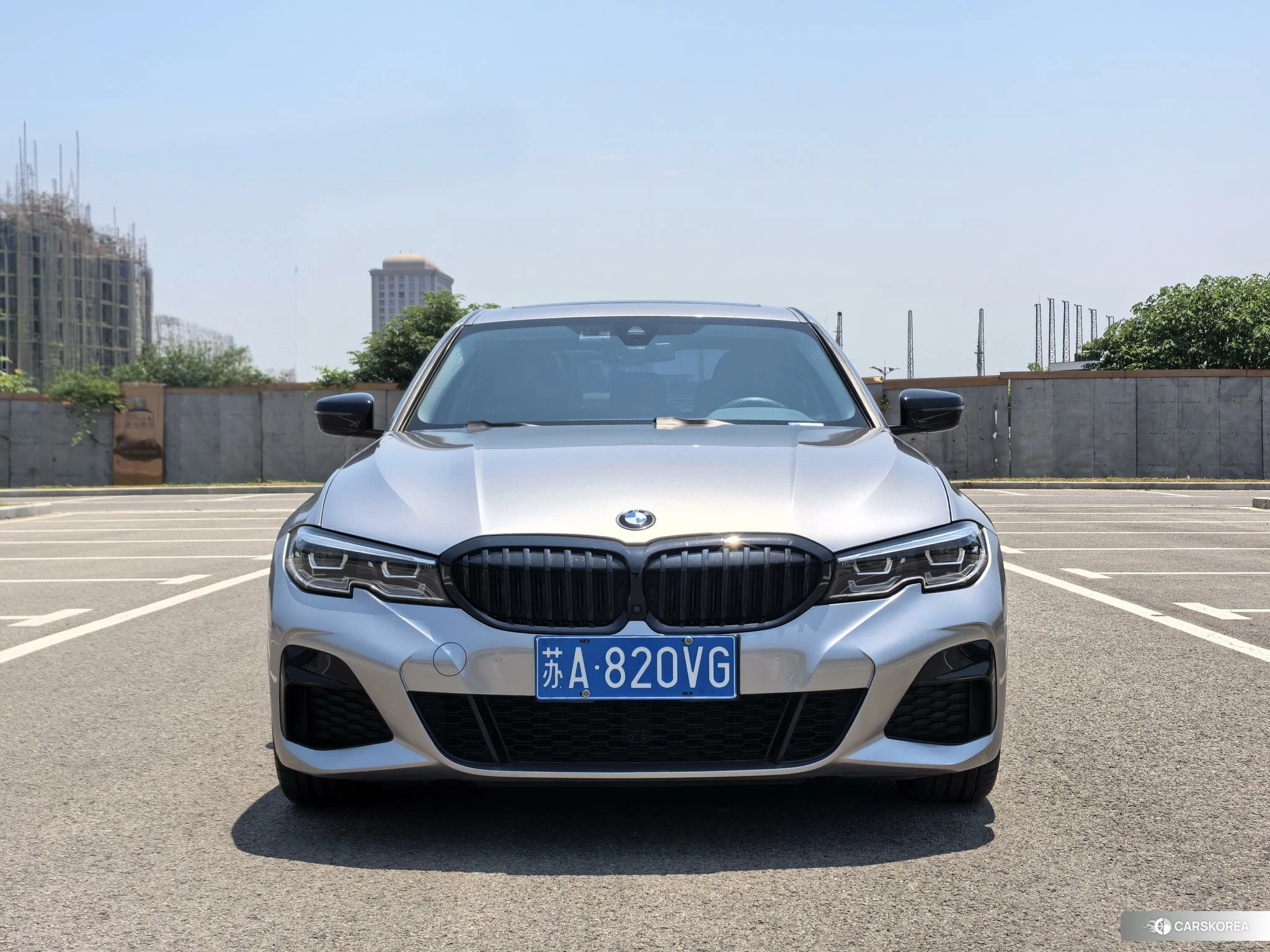 BMW 3 series 2020 Серебристо-серый из Китая, фото 2