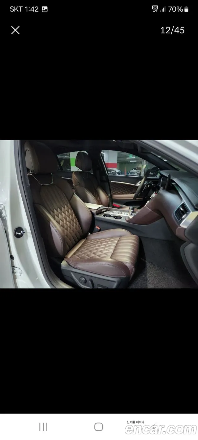 Genesis The New G70 2021 Белый из Кореи, фото 2