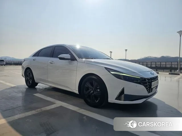 Hyundai Avante (CN7) 2021 Белый из Кореи, фото 2