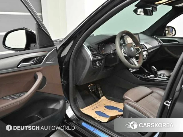 BMW X3 (G01) 2021 Черный из Кореи, фото 2