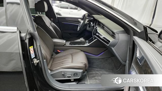 Audi A7 (4K) 2021 Черный из Кореи, фото 2