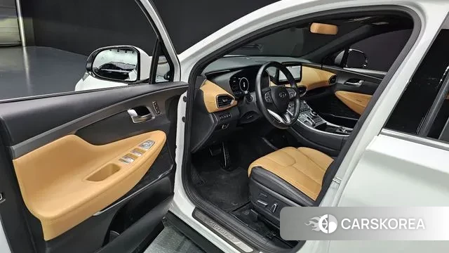 Hyundai The New Santa Fe 2021 Белый из Кореи, фото 2