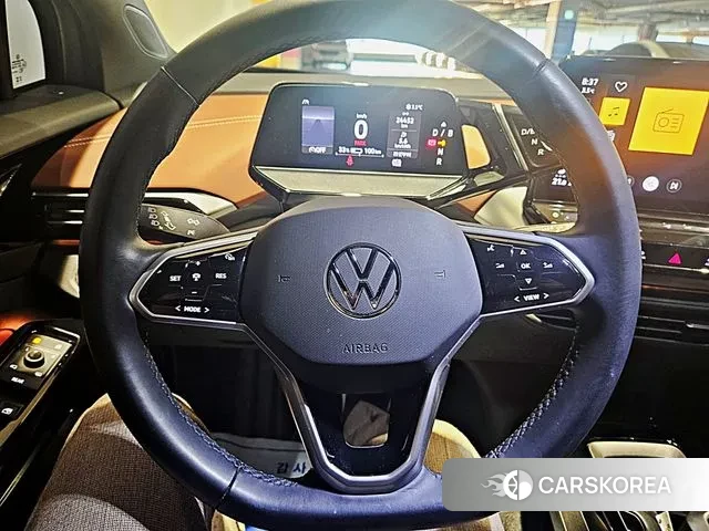 Volkswagen ID.4 2023 Небесно-голубой из Кореи, фото 2