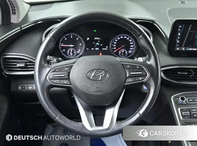 Hyundai The New Santa Fe 2021 Белый из Кореи, фото 2