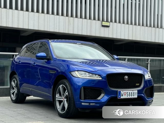 Jaguar F-PACE 2019 Синий из Китая, фото 2