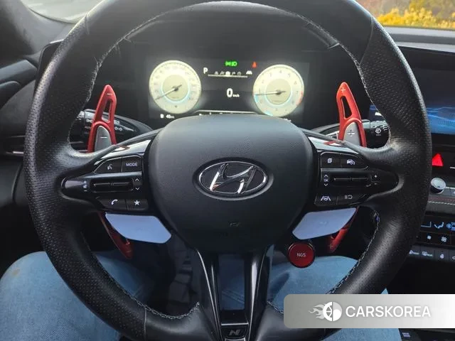 Hyundai Avante (CN7) 2021 Небесно-голубой из Кореи, фото 2