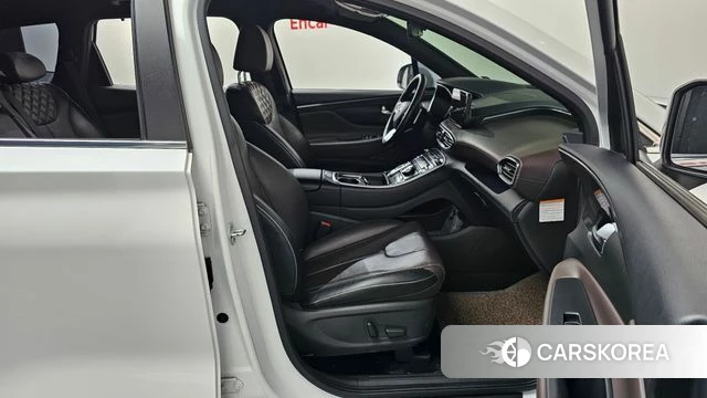 Hyundai The New Santa Fe 2021 Белый из Кореи, фото 2