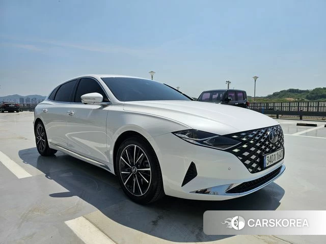 Hyundai The New Grandeur IG 2021 Белый из Кореи, фото 2