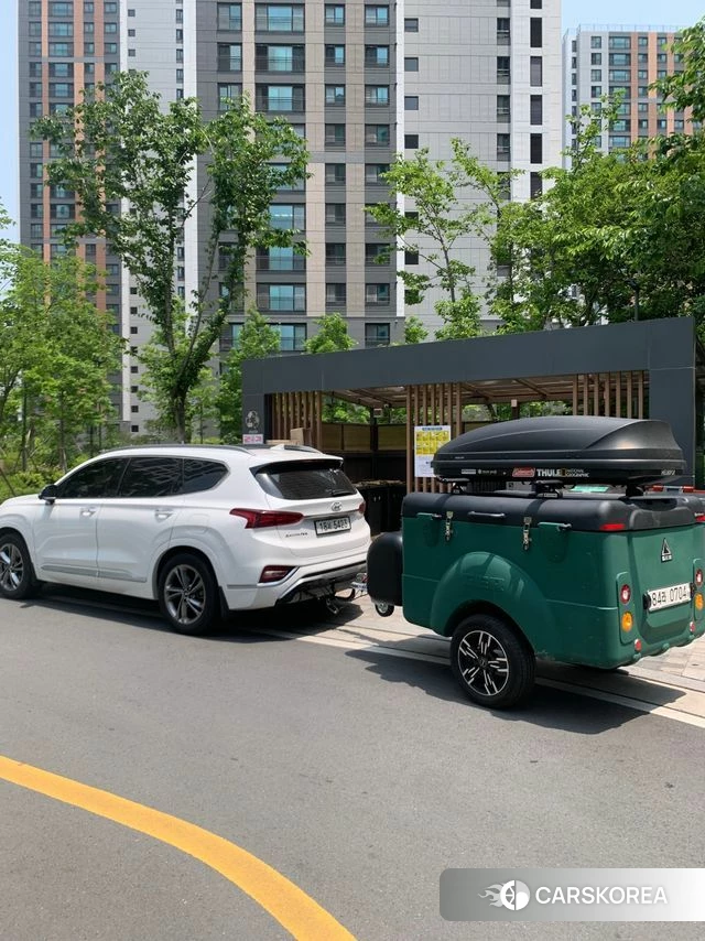 Hyundai Santa Fe TM 2019 Белый из Кореи, фото 2