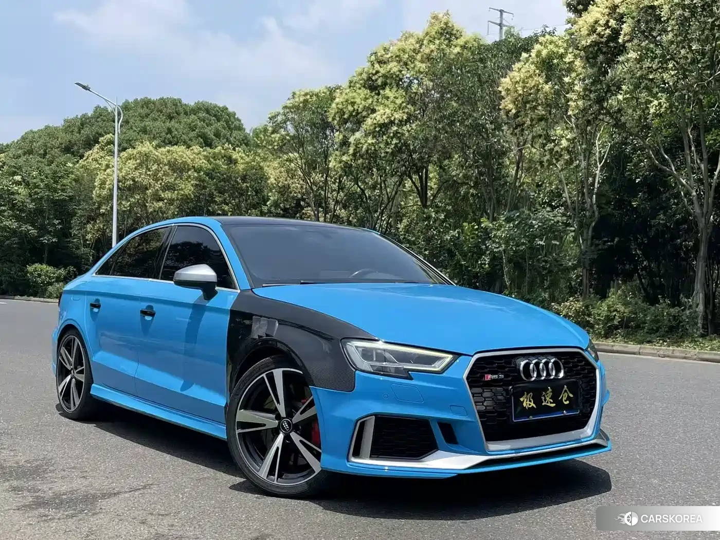 Audi RS 3 2018 Синий из Китая, фото 2