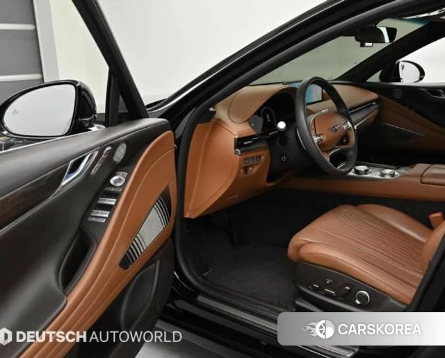 Genesis G80 (RG3) 2023 Черный из Кореи, фото 2