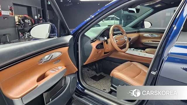 Genesis GV70 2021 Синий из Кореи, фото 2