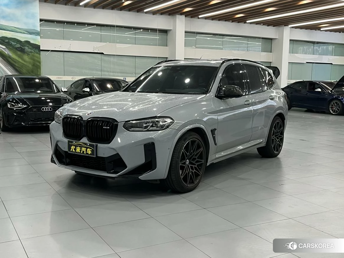 BMW X3 M 2021 Темно-серый из Китая, фото 2