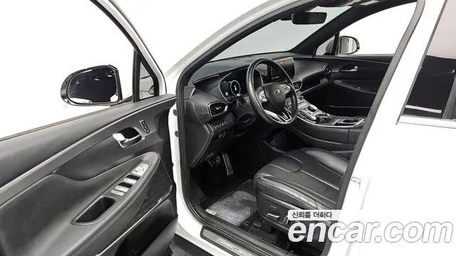 Hyundai The New Santa Fe 2021 Белый из Кореи, фото 2