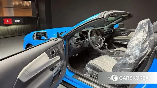 Ford Mustang 7th Generation 2025 Синий из Кореи, фото 2